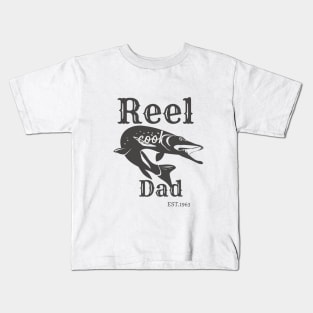 Reel cool dad Kids T-Shirt